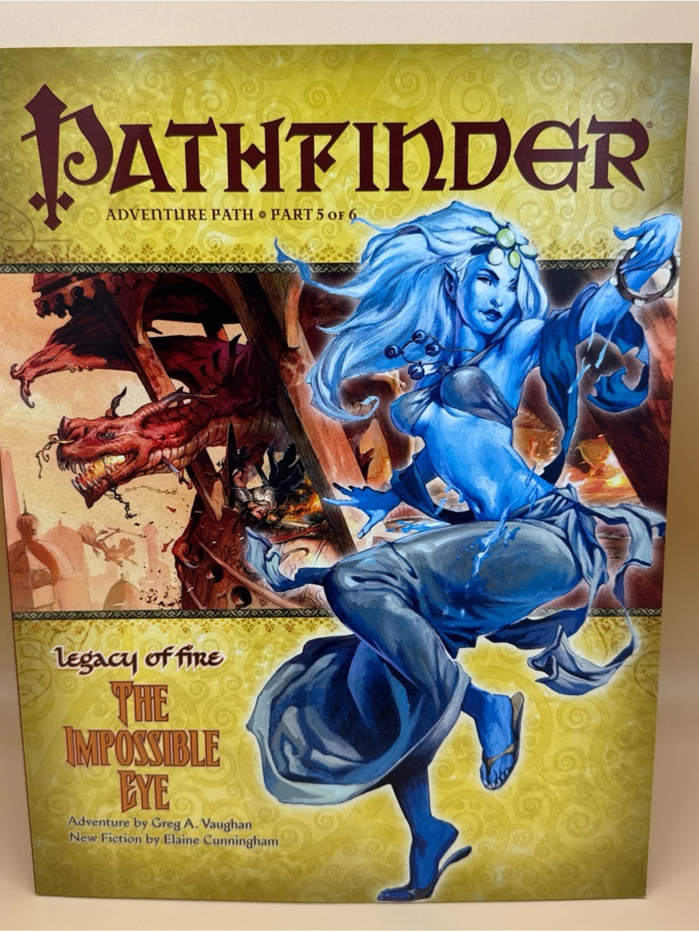 Pathfinder Adventure Path: Legacy of Fire: The Impossible Eye by Vaughan